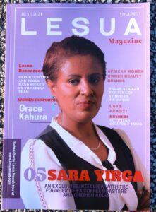 Lesua Magazine Paperback Copy, Issue 1